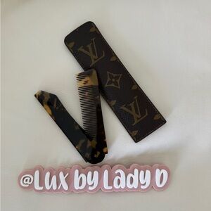 Louis Vuitton Brown and Black Hair Accessory